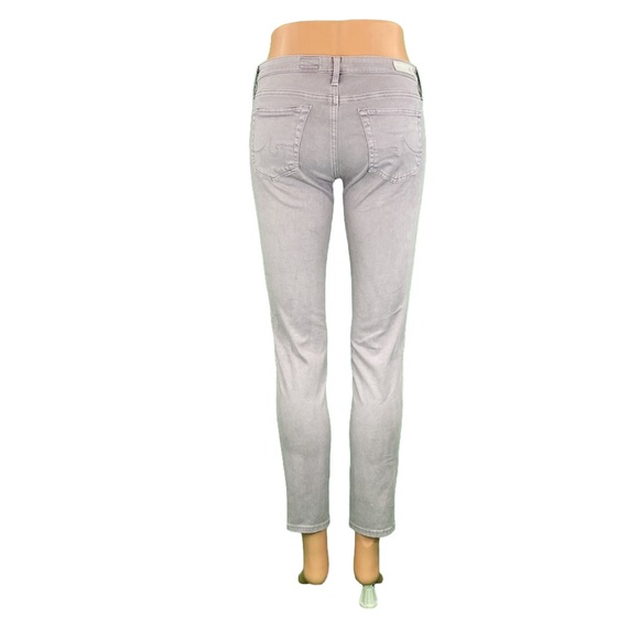 AG Adriano Goldschmied The Stevie Lavender Slim Straight Ankle Jeans - Picture 12 of 16
